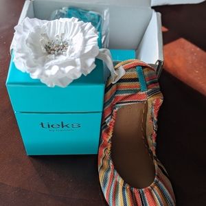 Tieks Sunset Stripe 9 NEW